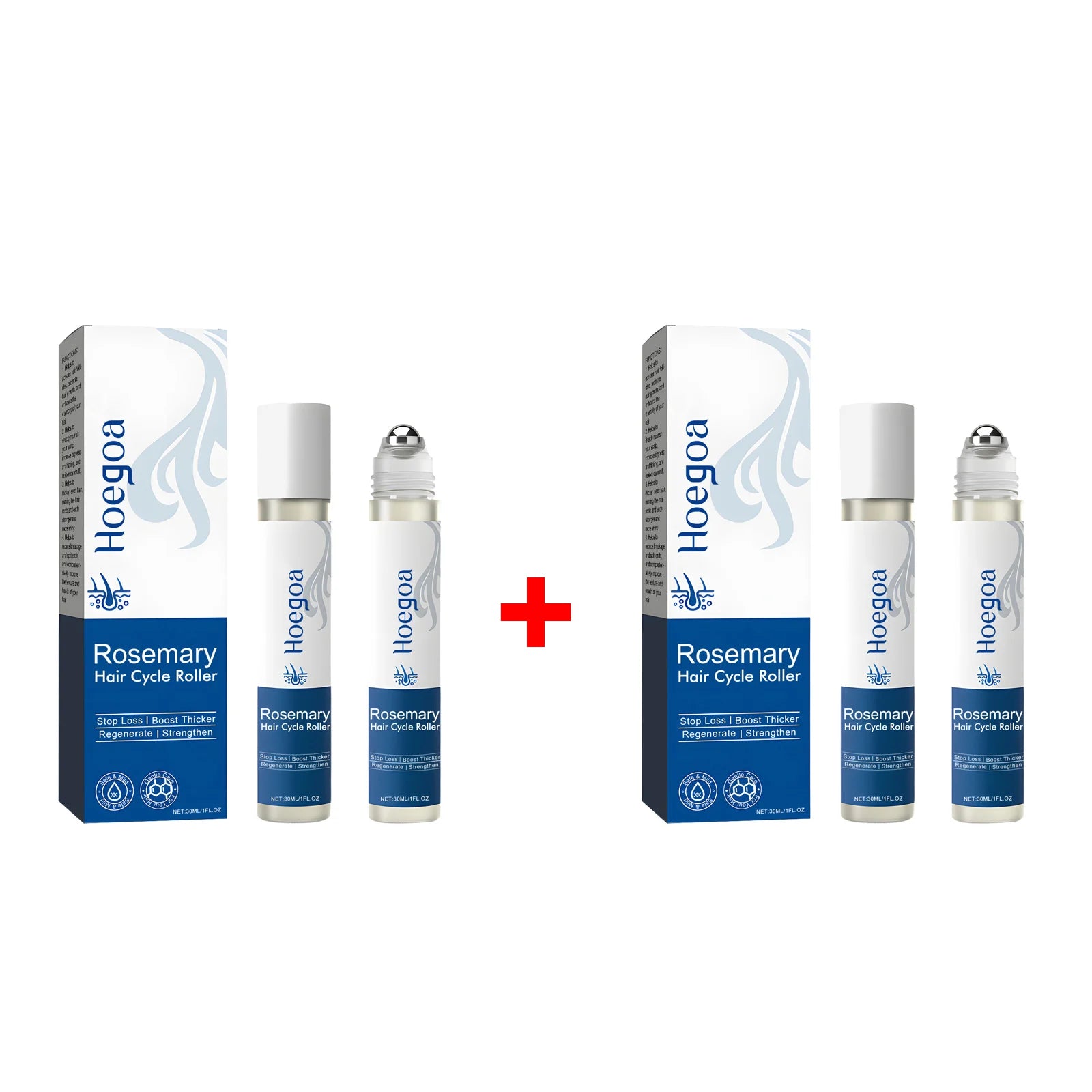 Rosemary Hair Growth Oil for Man Nourish Scalp Activate Hair Follicle Stimulator anti Hair Loss Treatment Hair Regrowth Roller