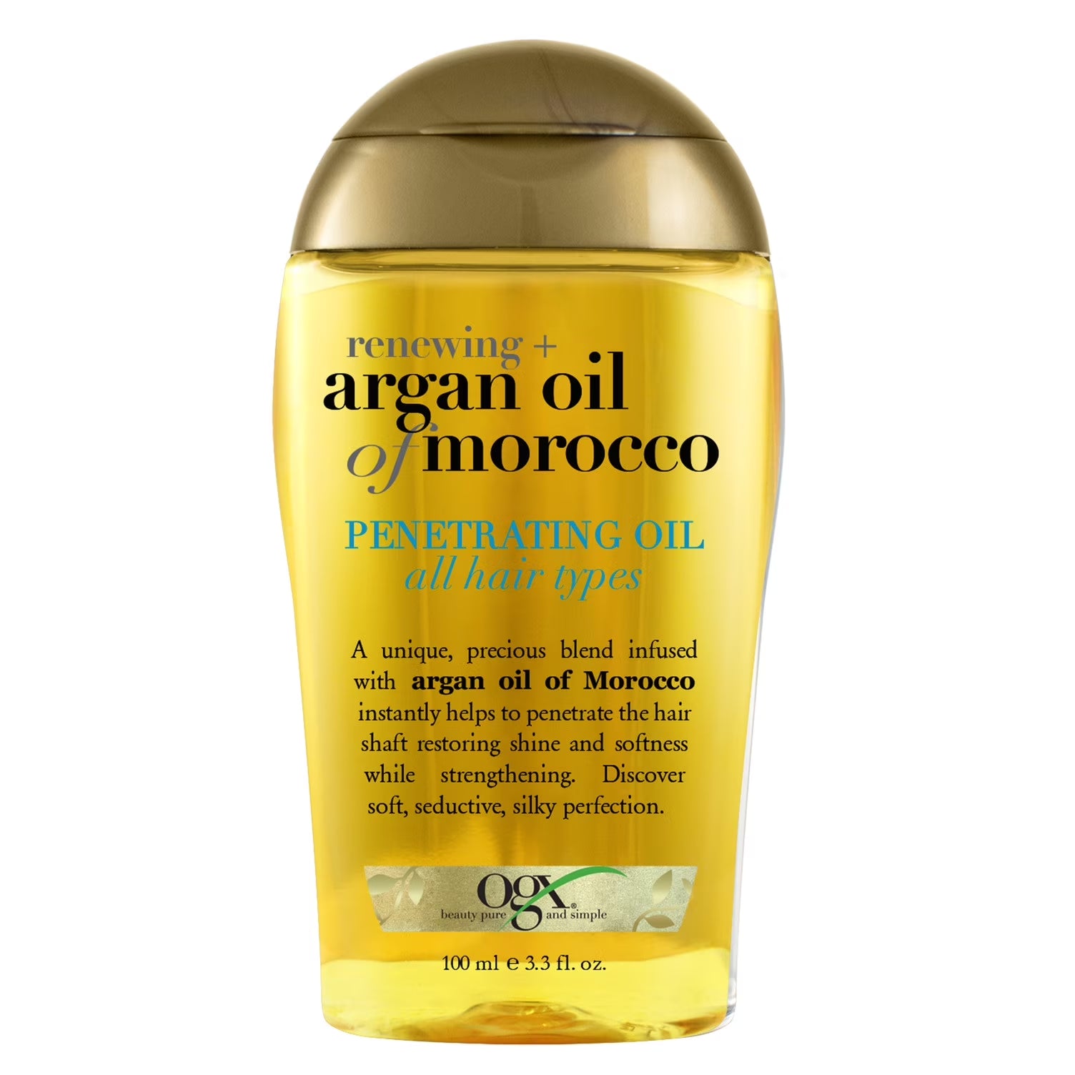 Renewing + Argan Oil of Morocco Penetrating Hair Oil Treatment, 3.3 Fl. Oz