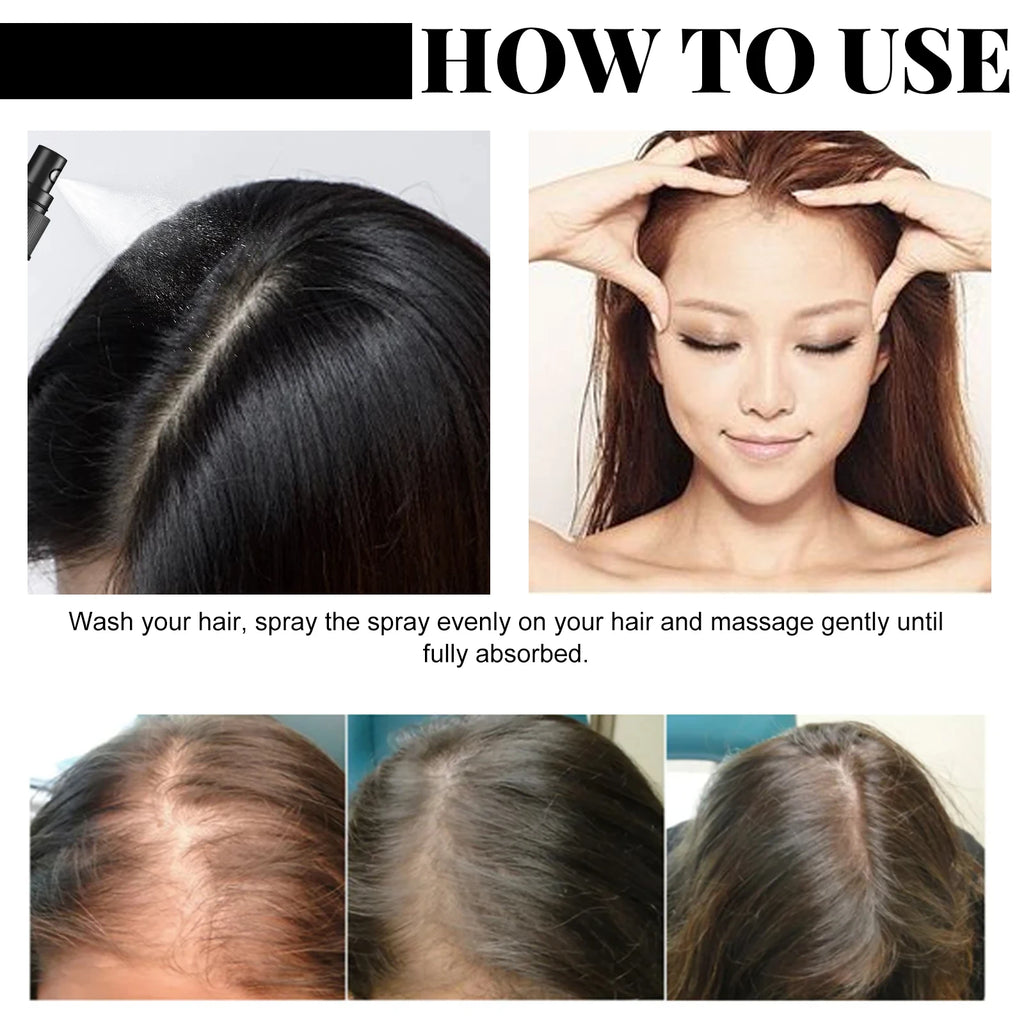 Natural Batana Oil Hair Spray anti Hair Loss Hair Care Promotes Hair Growth Suitable for Men and Women Hair Conditioner