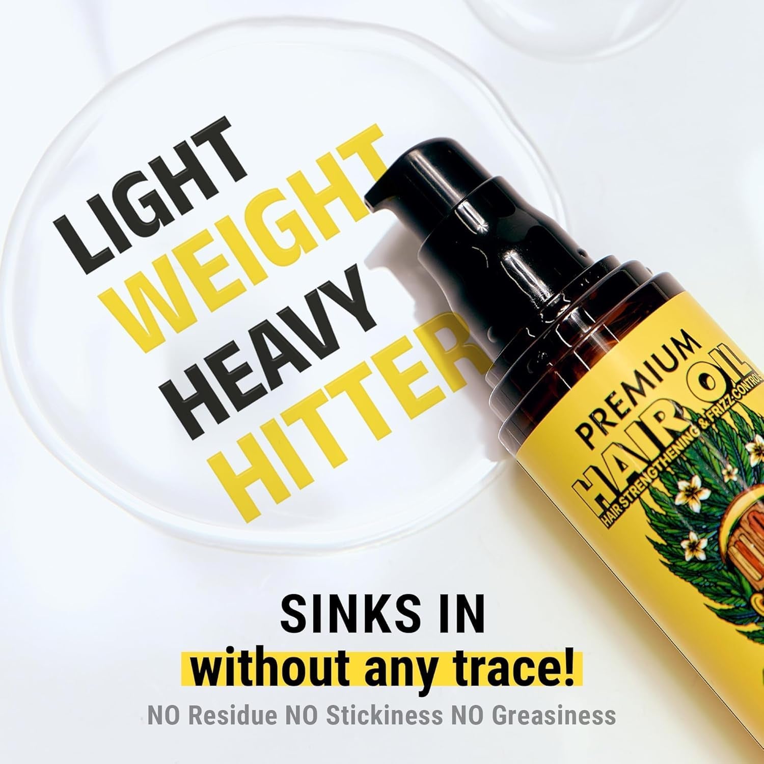 MEDIALL Premium Oil for Frizzy & Damaged Hair | Regrowth Tonic | Hydrating & Moi