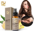 Ginger Hair Spray Root Strengthening Oil Nourishing & Repairing Serum Hair Care Products Set for Men Women