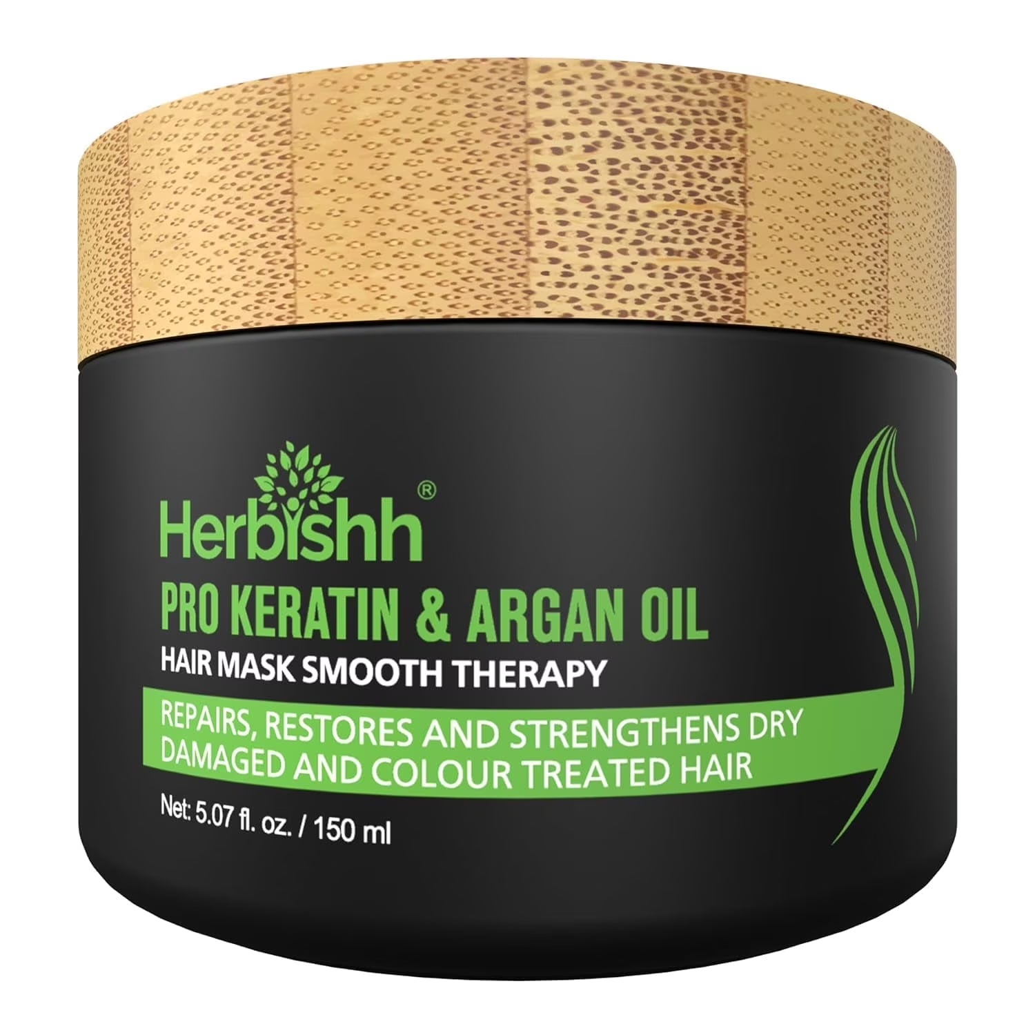 (6 Pack)  Keratin & Argan Oil Hair Mask for Intense Hydration, Men & Women (150 Gm)