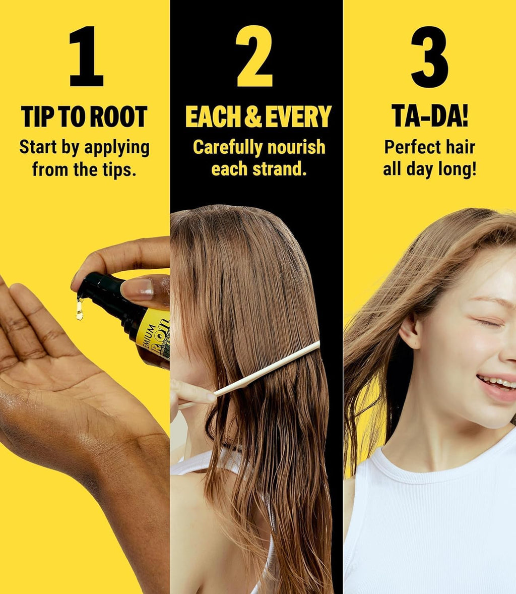 MEDIALL Premium Oil for Frizzy & Damaged Hair | Regrowth Tonic | Hydrating & Moi