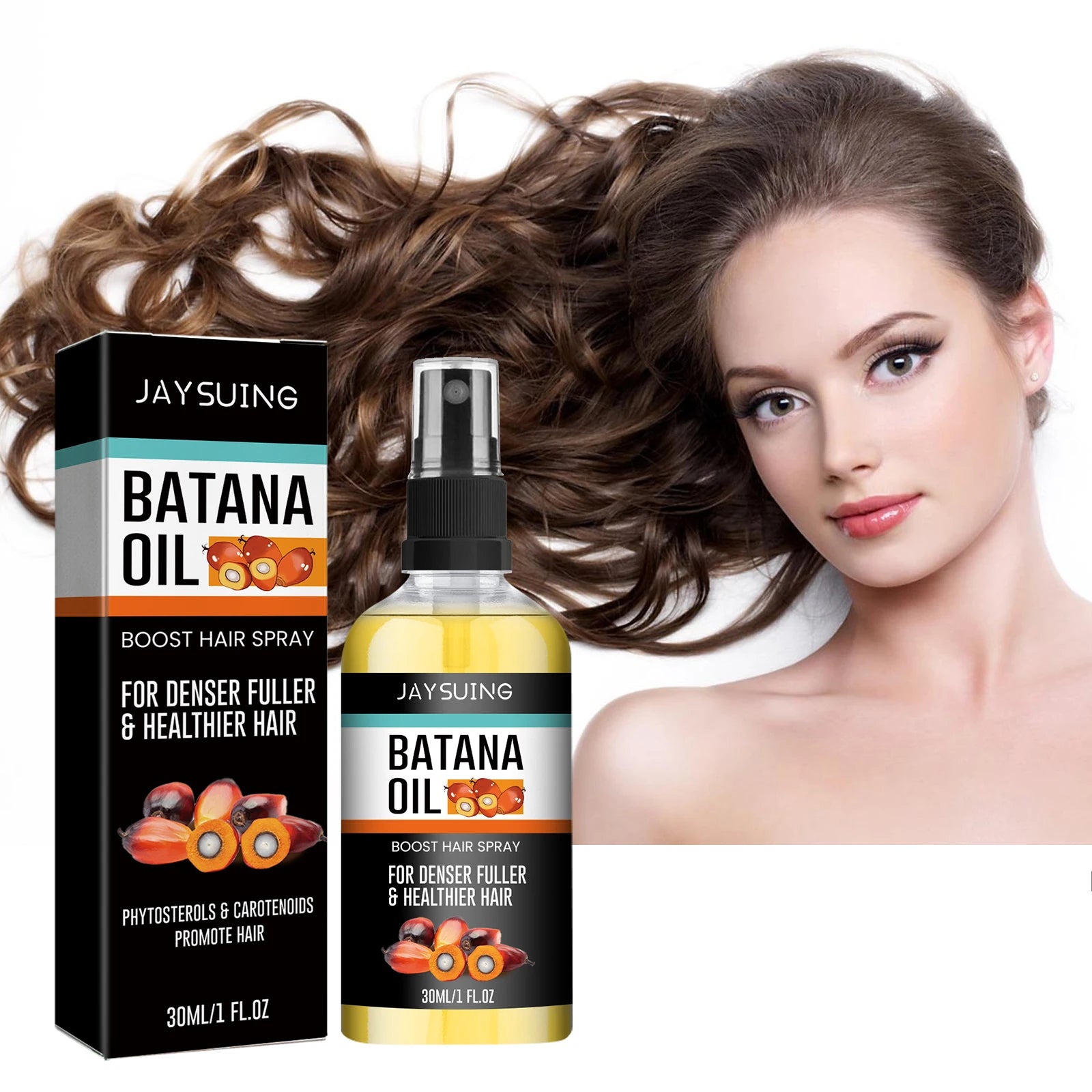 Natural Batana Oil Hair Spray anti Hair Loss Hair Care Promotes Hair Growth Suitable for Men and Women Hair Conditioner