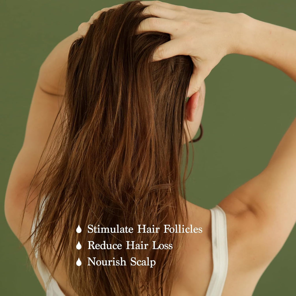 Natural Hair Growth Oil, Hair Oil for Men and Women, Batana Oil for Hair Growth (2 Fl Oz, Rosemary)